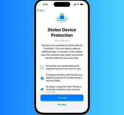 绵竹苹果授权维修店分享被盗设备保护功能开启方法