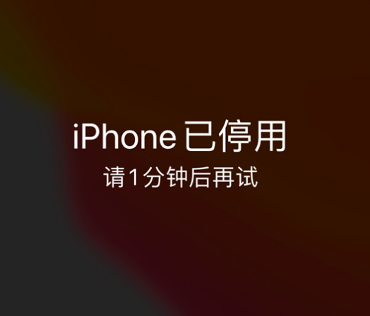 绵竹苹果手机维修分享:iPhone 显示“不可用”或“已停用”怎么办？还能保留数据吗？ 